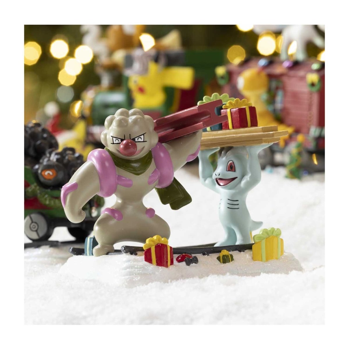 Delibird Holiday Express Moomoo Milk & Cookies Tank Car Figure