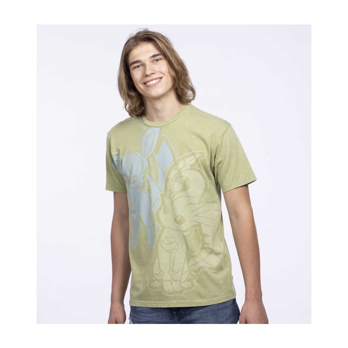 Buy Short-sleeve Unisex T-shirt Leafeon Eevee Evolution Online in