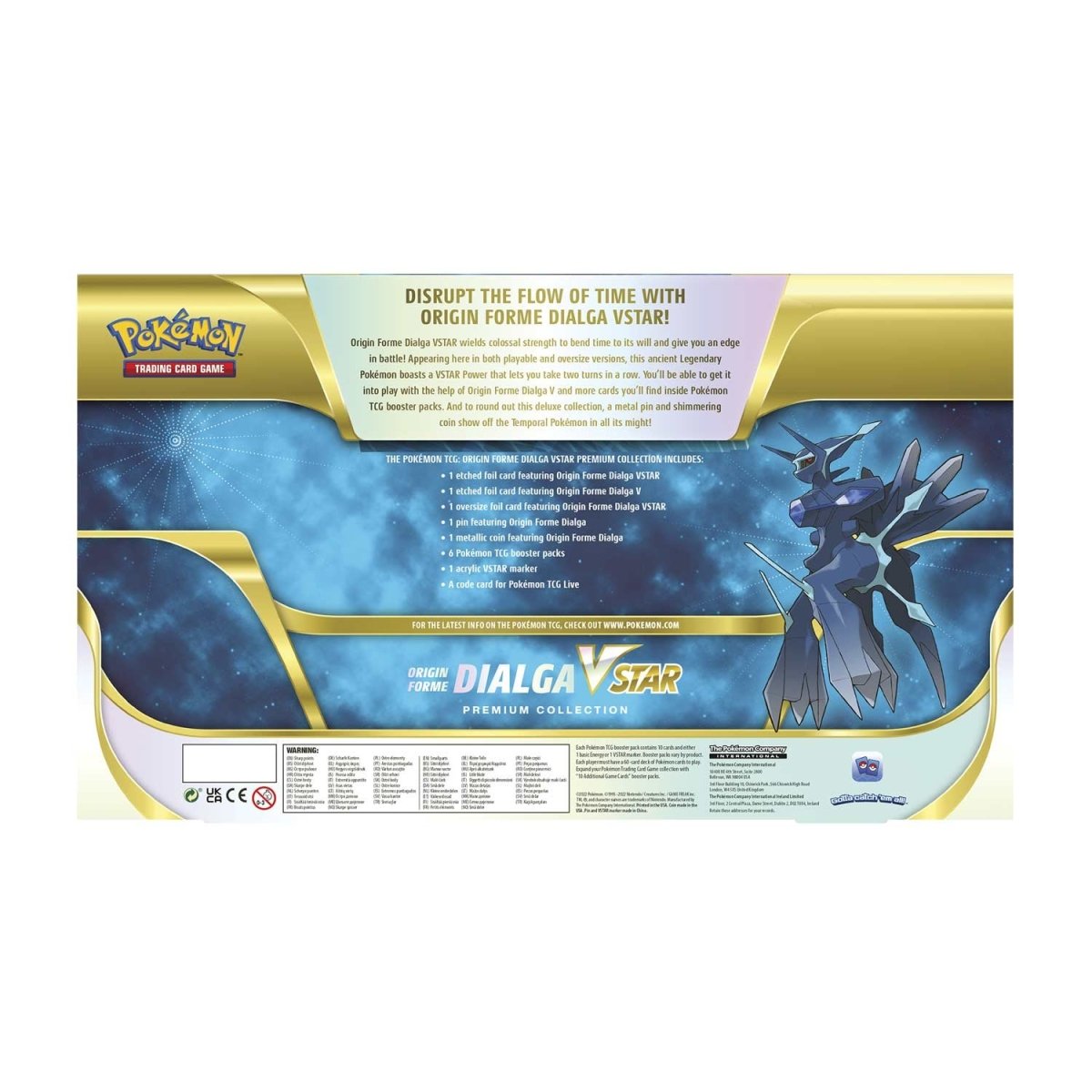 Pokémon TCG: Origin Forme Dialga VSTAR and Origin Forme Palkia
