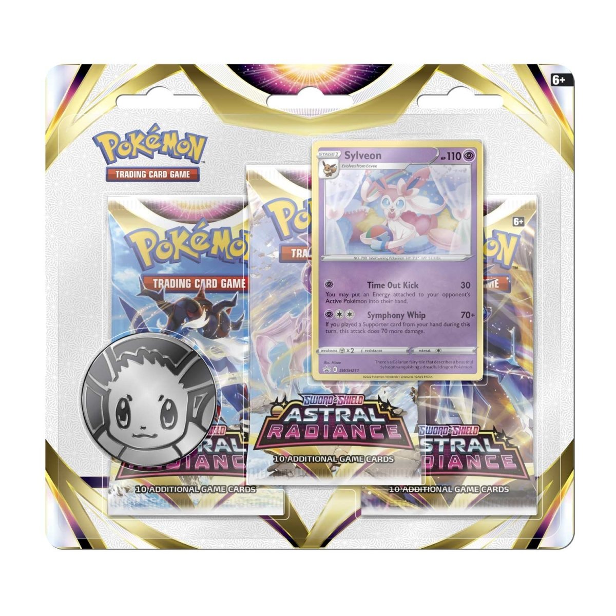 Buy Pokémon Tcg - And Shield - 3-Pack Booster (One At Random