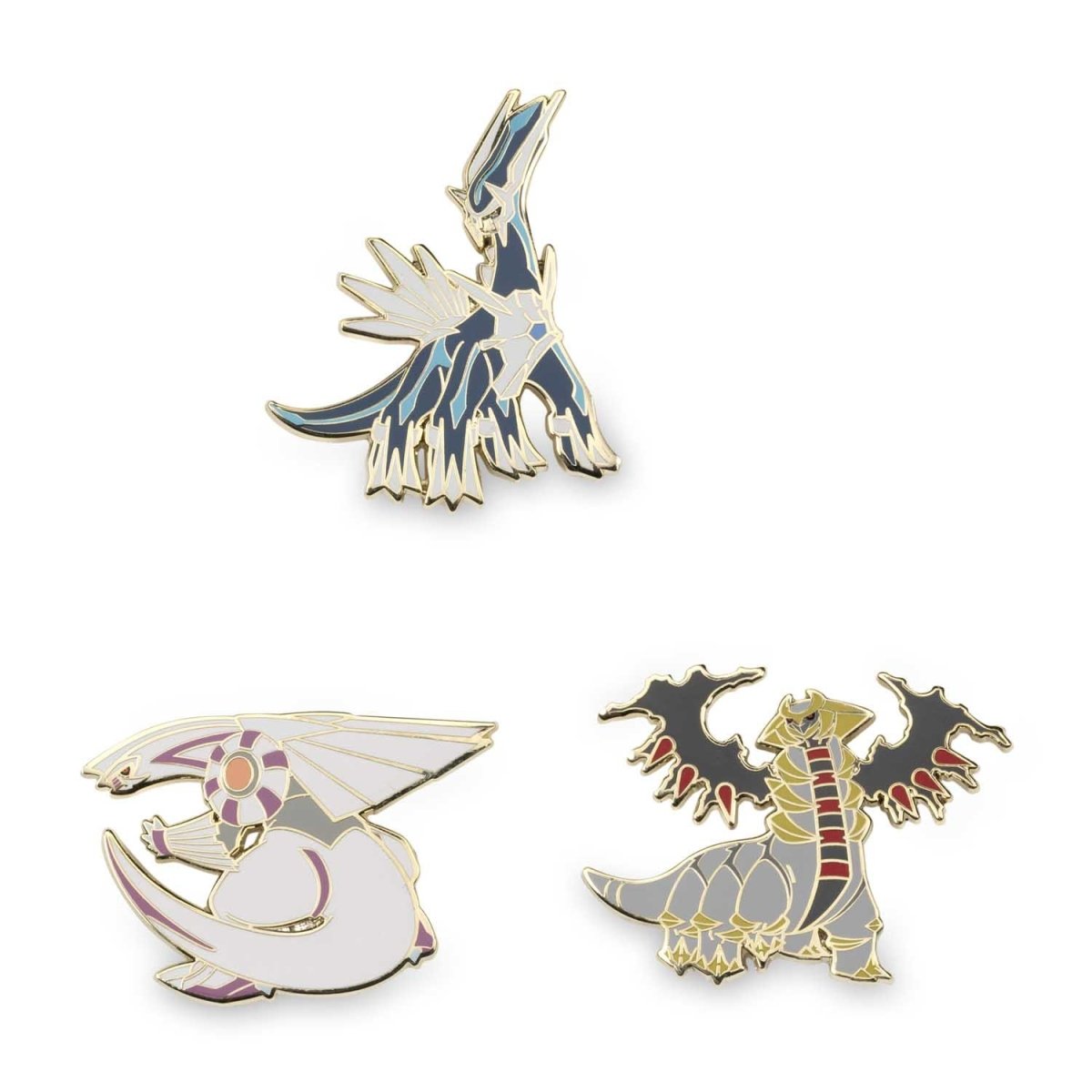  Pokémon Center: Dialga, Palkia and Giratina Pokémon Pins :  Clothing, Shoes & Jewelry