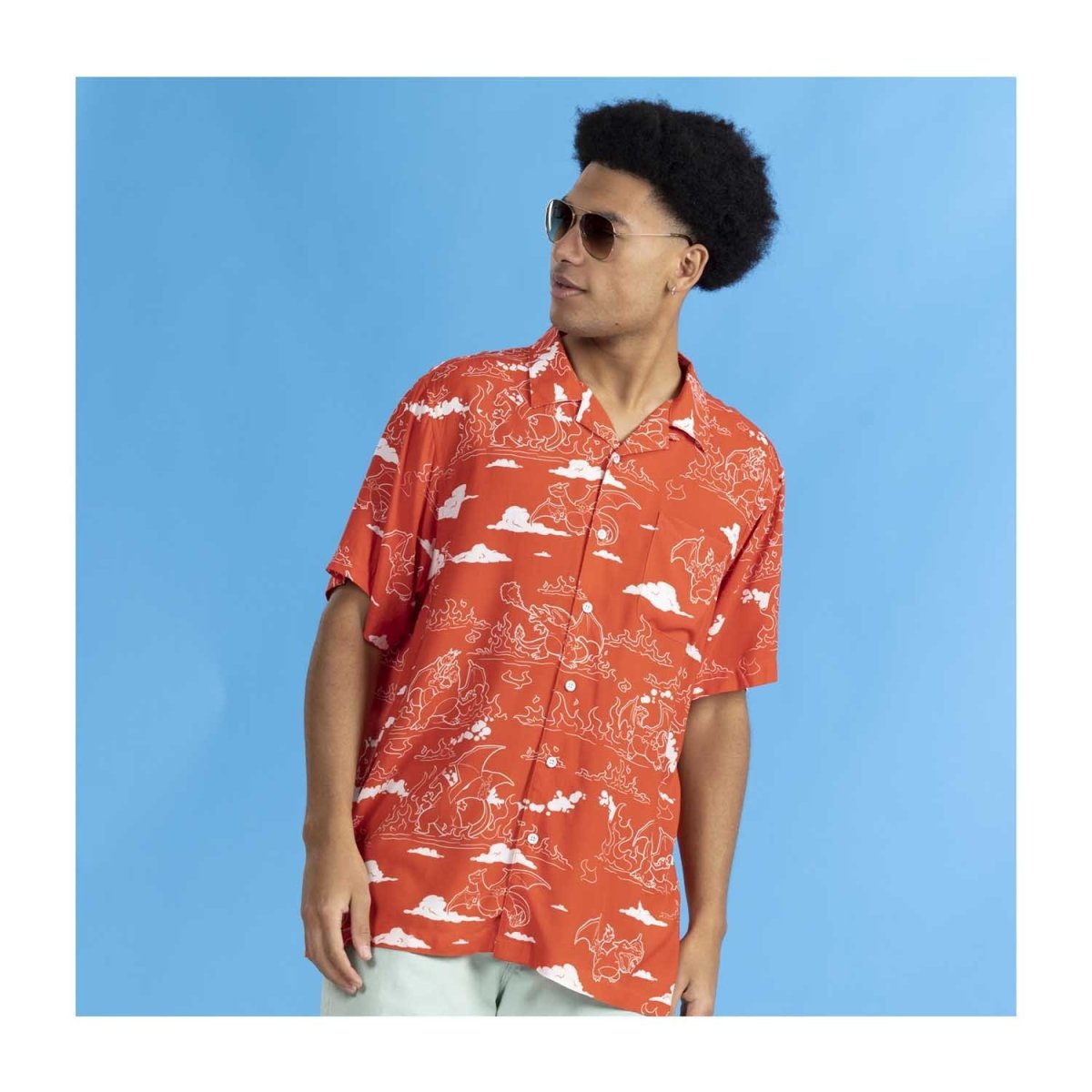 Men's Charizard Hawaiian discount Shirt