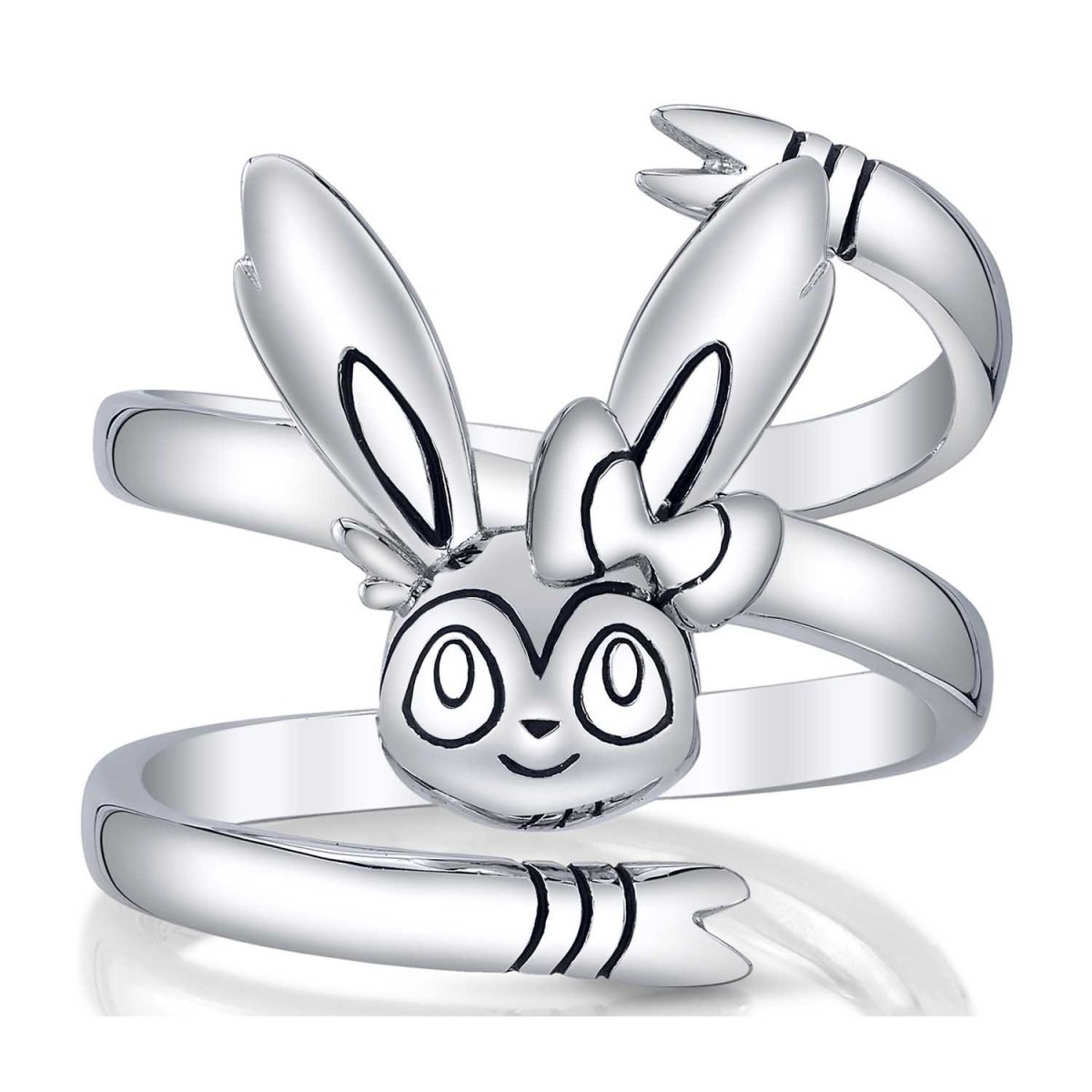 Pokémon Center × RockLove: Sylveon Sterling Silver Stacking Rings (Set of  2)