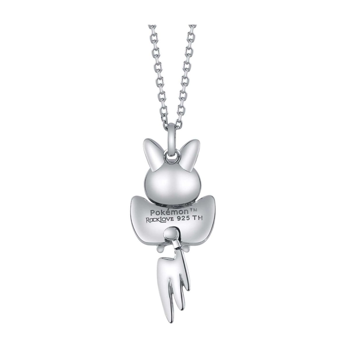 Pokémon Center × RockLove: Emolga Sterling Silver Pendant Necklace