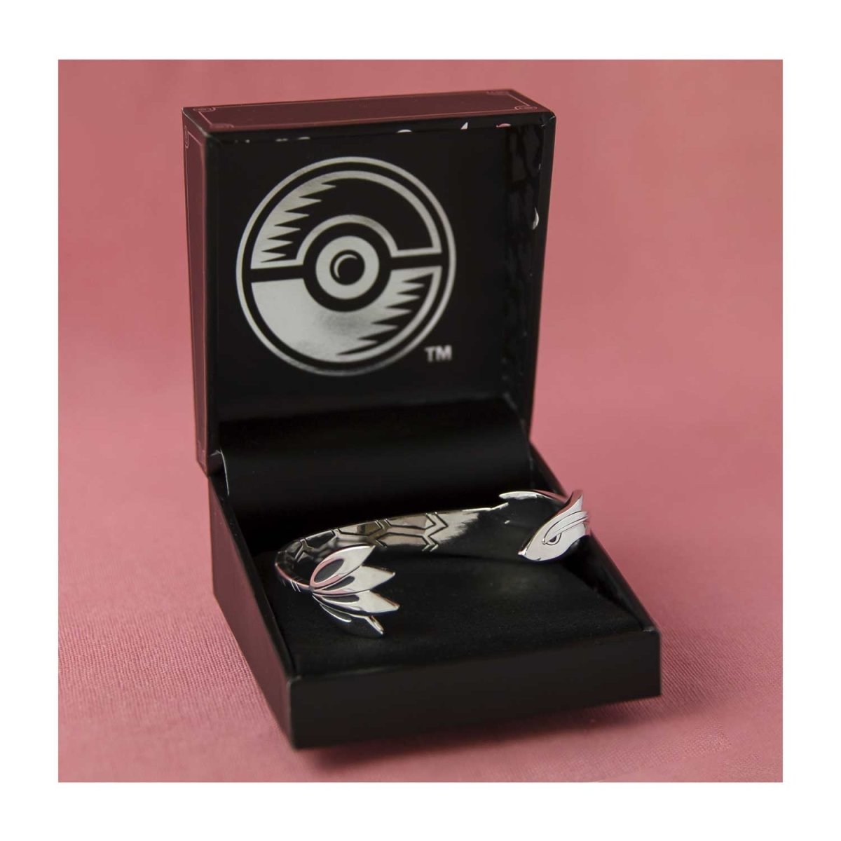 Pokémon Center × RockLove: Milotic Silver Cuff Bracelet - Adult L