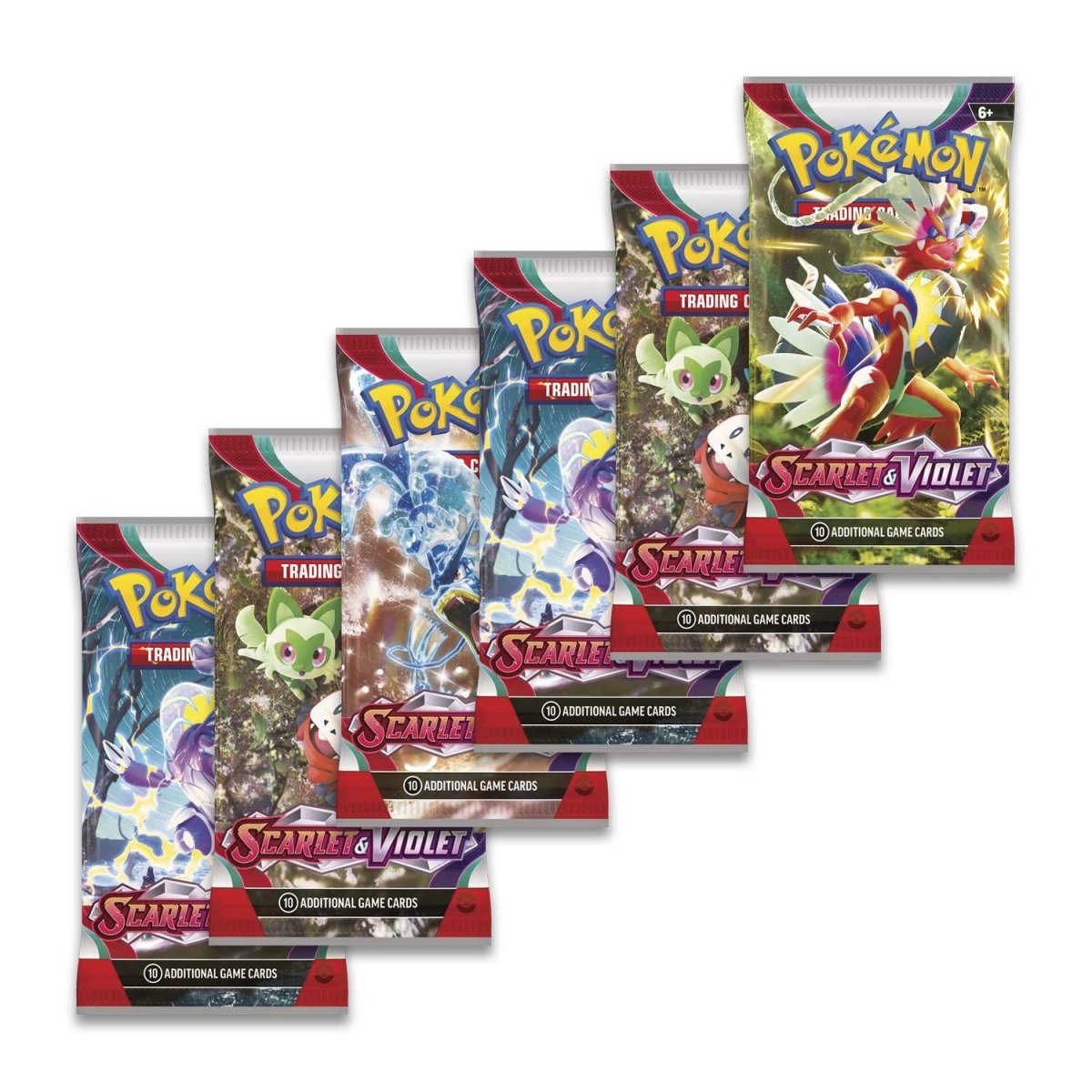 Pokémon TCG: Scarlet & Violet Booster Bundle (6 Packs) | Pokémon
