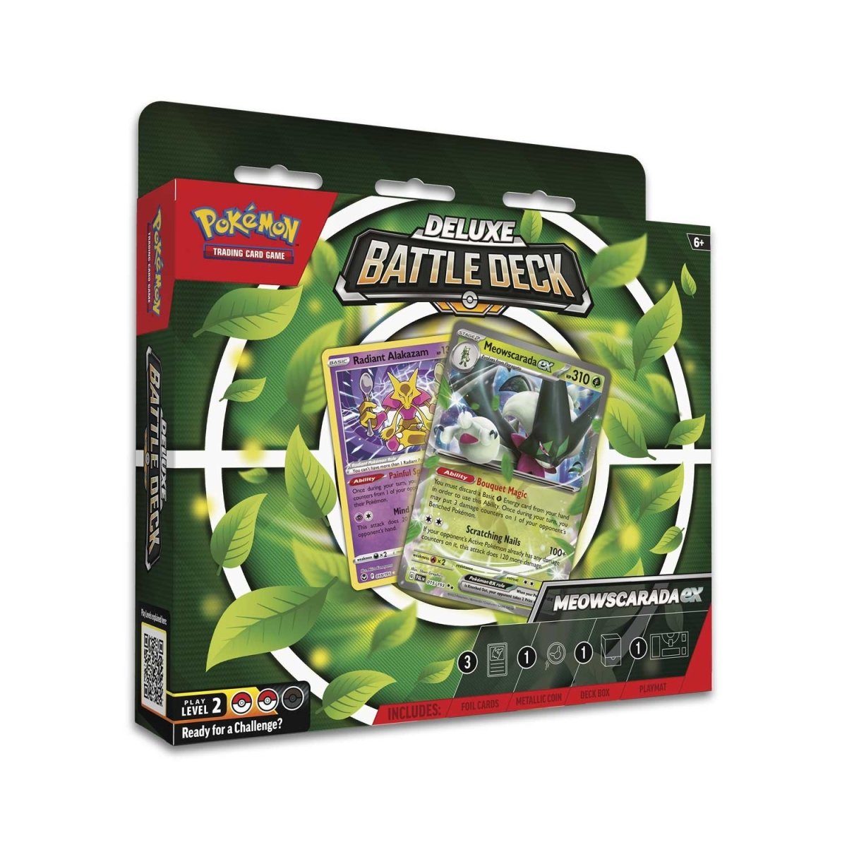 Pokémon TCG: Meowscarada ex Deluxe Battle Deck | Pokémon Center ...