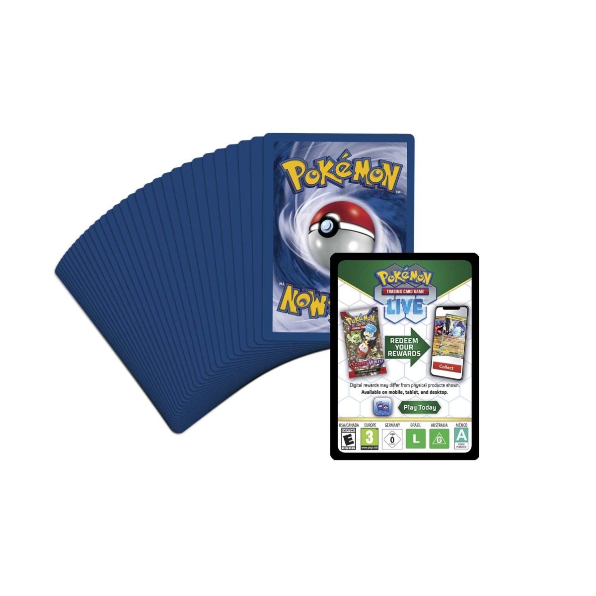  Pokemon TCG: Paldea Evolved Build & Battle Box (Prerelease Kit)  - 4 Packs, Promos : Toys & Games