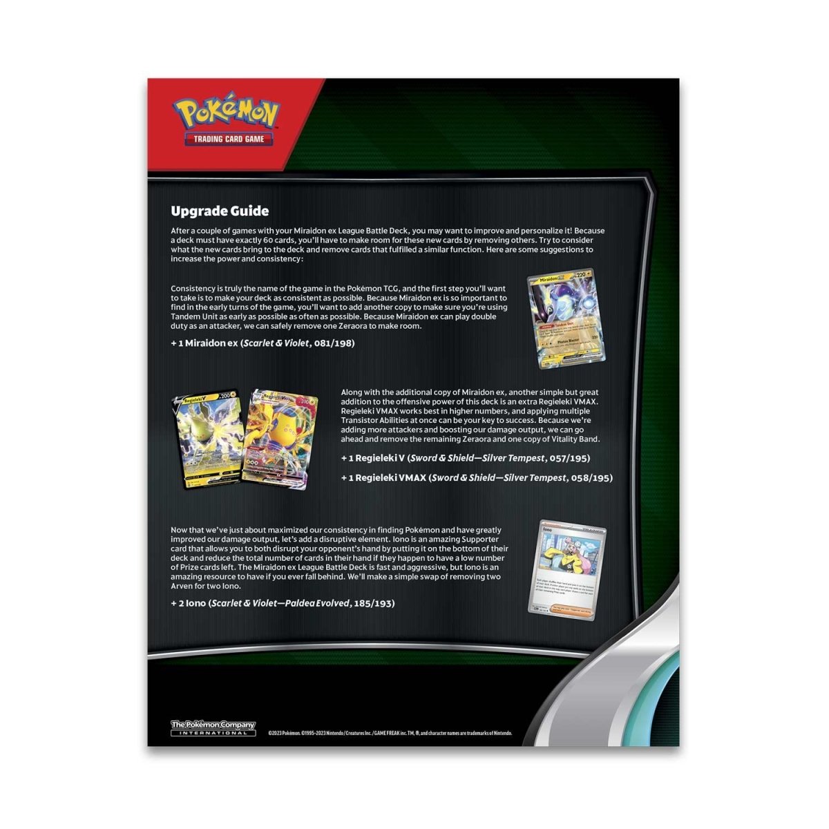 Pokemon Miraidon EX League Battle Deck 6-Box Case Price Release