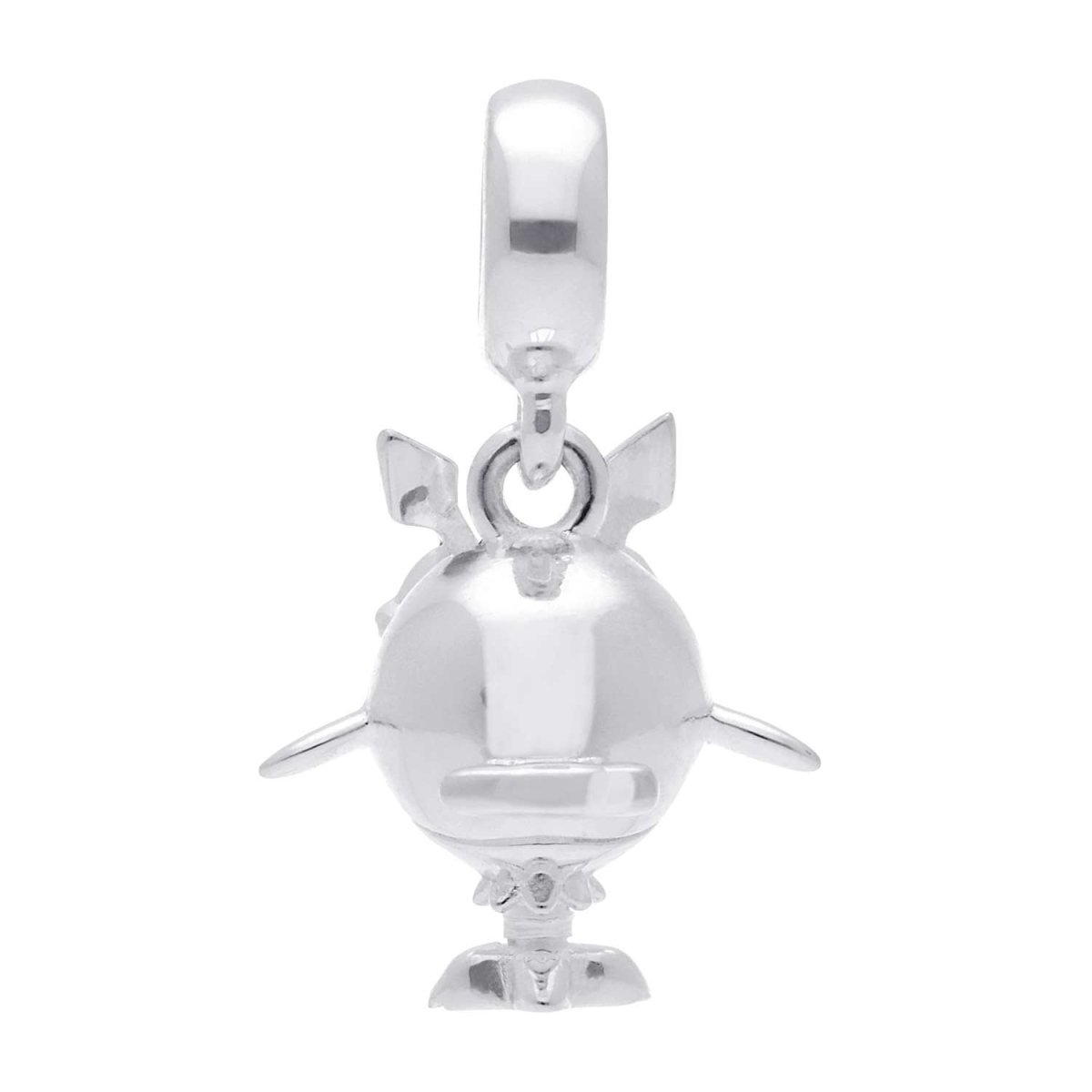 Pokémon Jewelry - Charms: Hoothoot Sterling Silver Dangle Charm