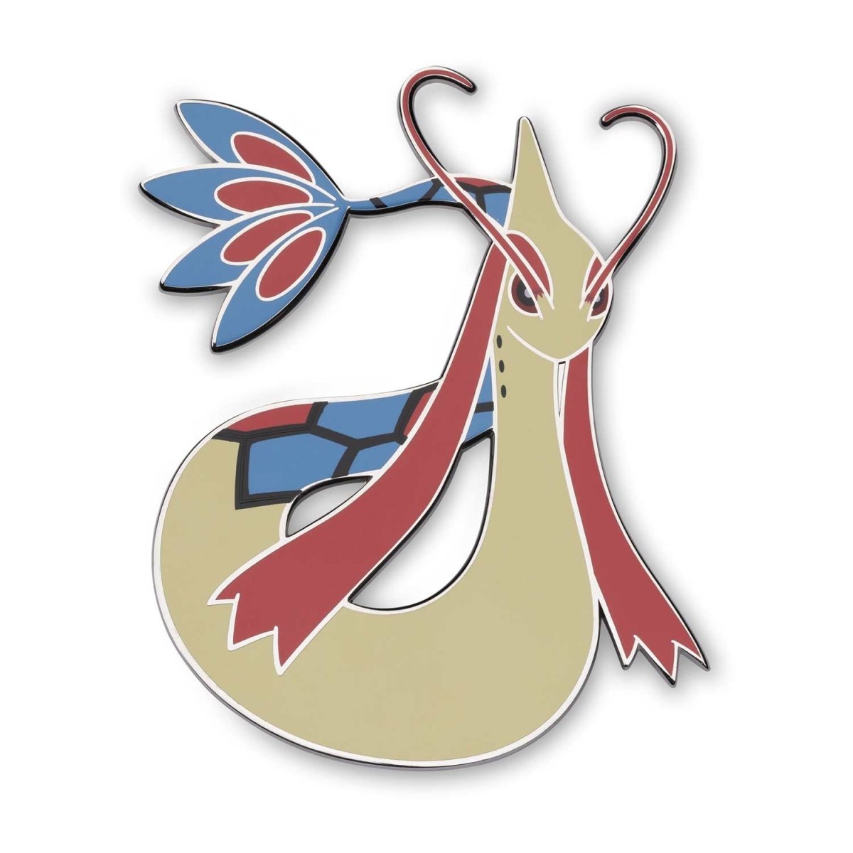 Pokémon Giant Pins: Milotic Oversize Pin | Pokémon Center Official Site