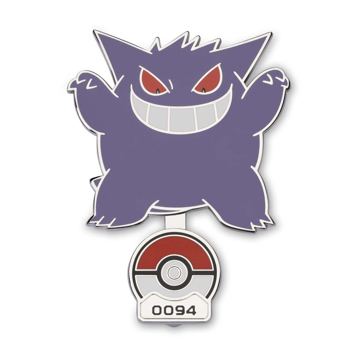 Pokémon Gallery Pins: Gengar Standing Pin | Pokémon Center Official Site