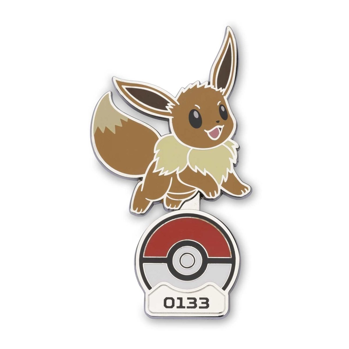 Pokémon Gallery Pins: Eevee Standing Pin | Pokémon Center Official Site