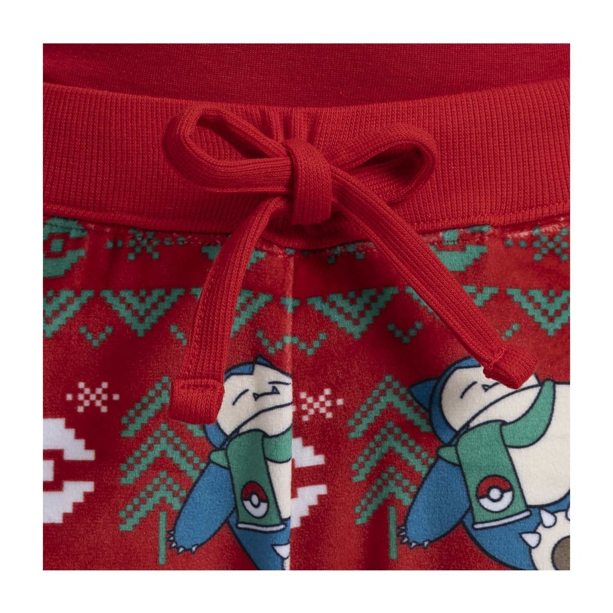 Snorlax Restful in Red Lounge Pants - Women