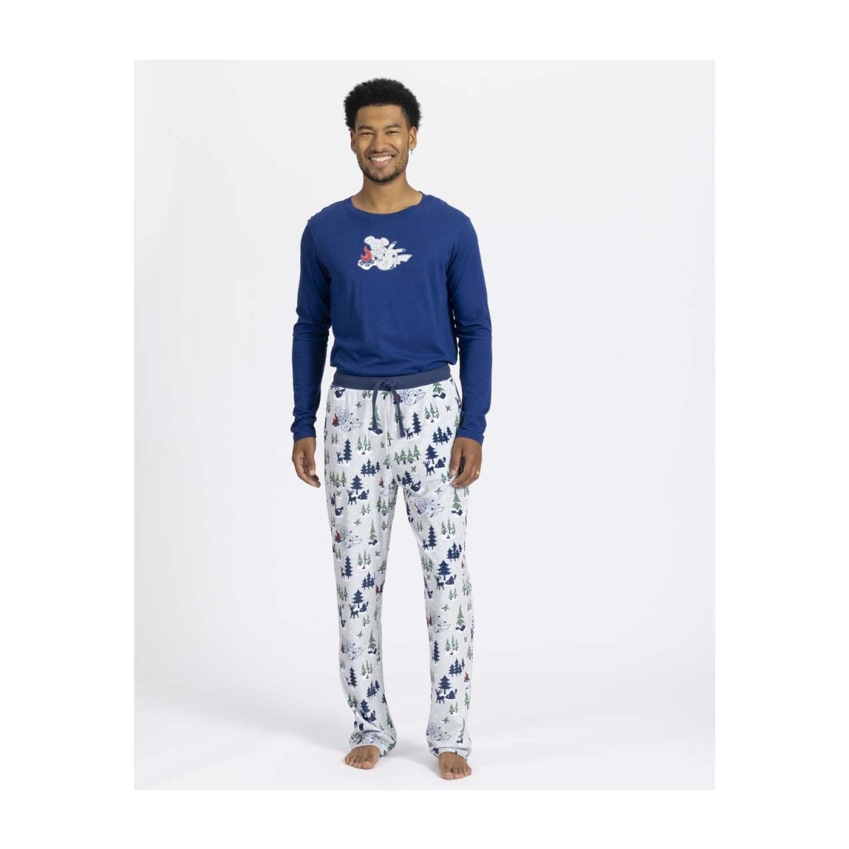 Cozy Campfire Friends Lounge Pants - Men