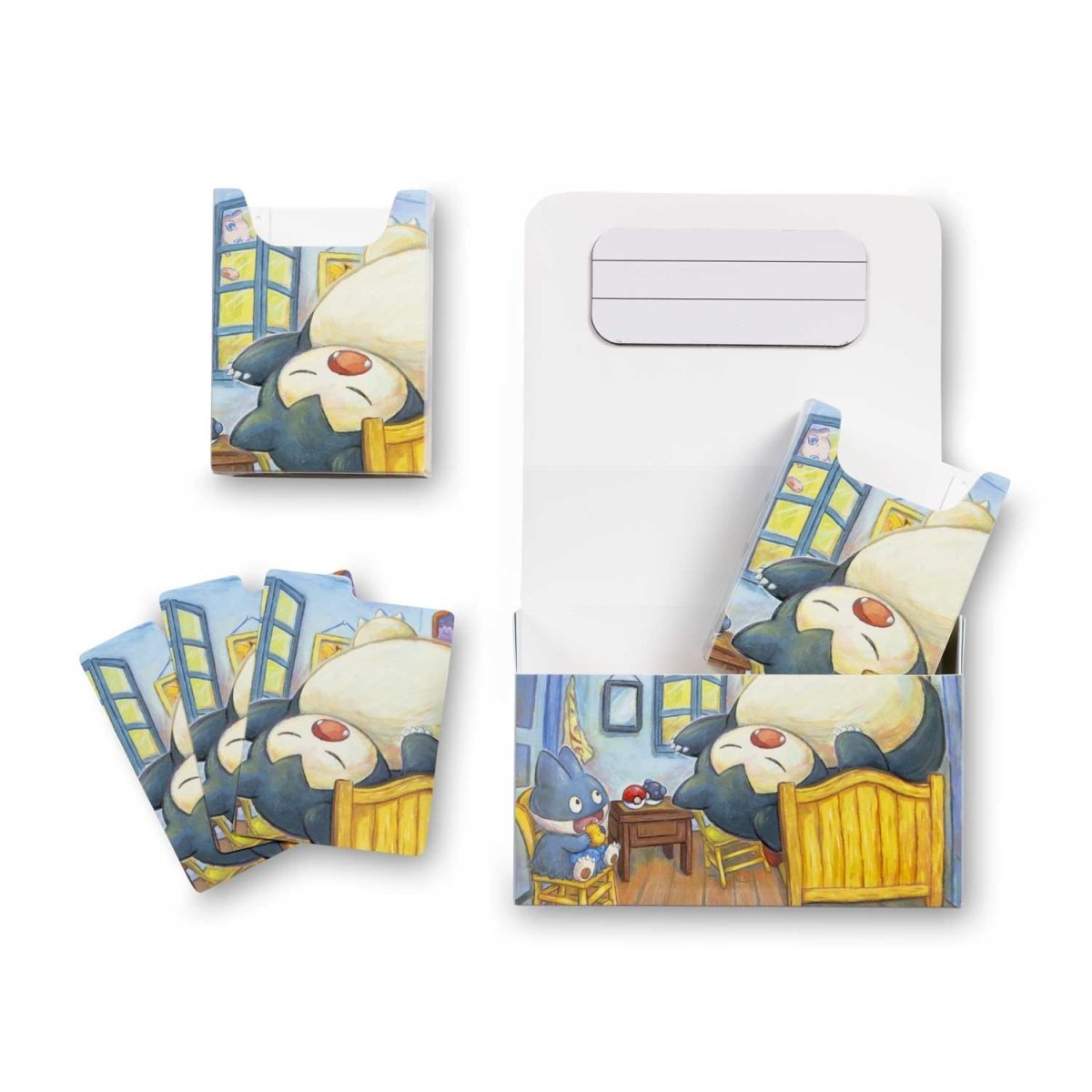 Van Gogh Museum Pokemon Colouring set Snorlax and Munchlax