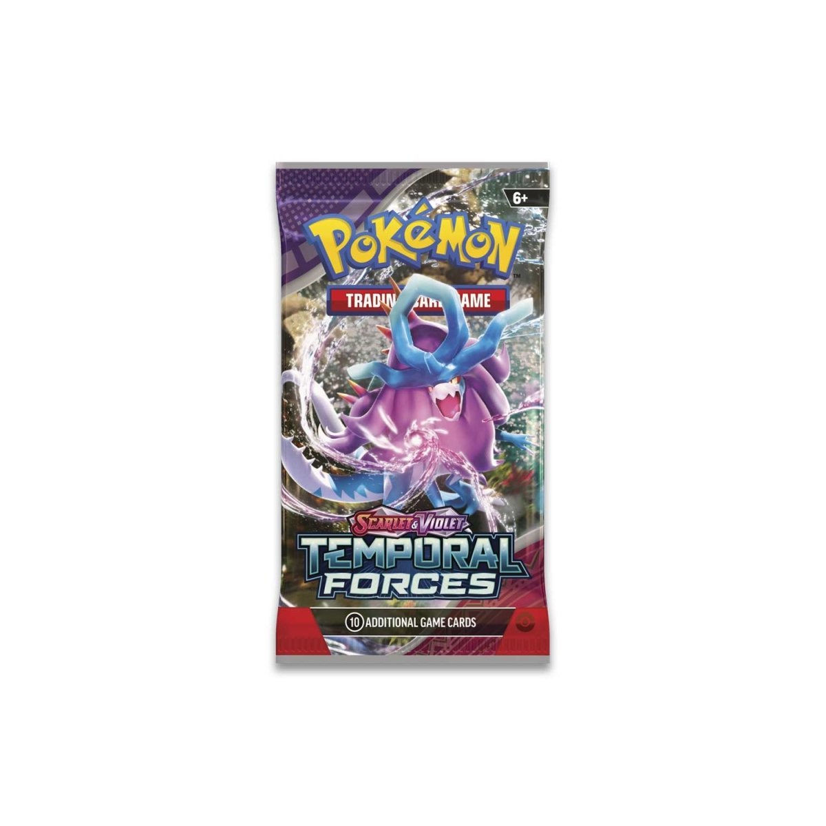 Pokémon TCG: Scarlet & Violet-Temporal Forces Booster Pack (10 Cards ...