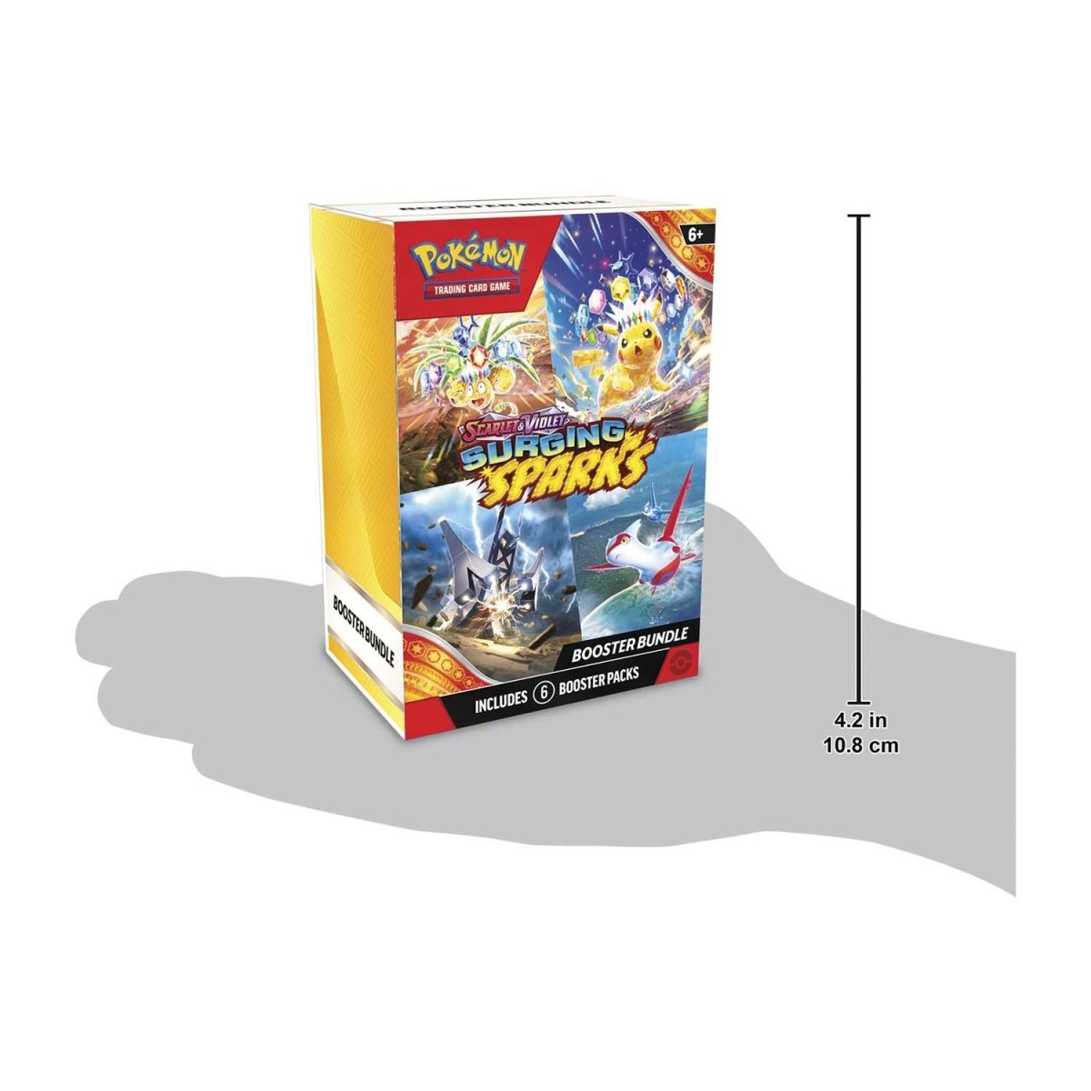 Pokémon TCG: Scarlet & Violet-Surging Sparks Booster Bundle (6 Packs ...