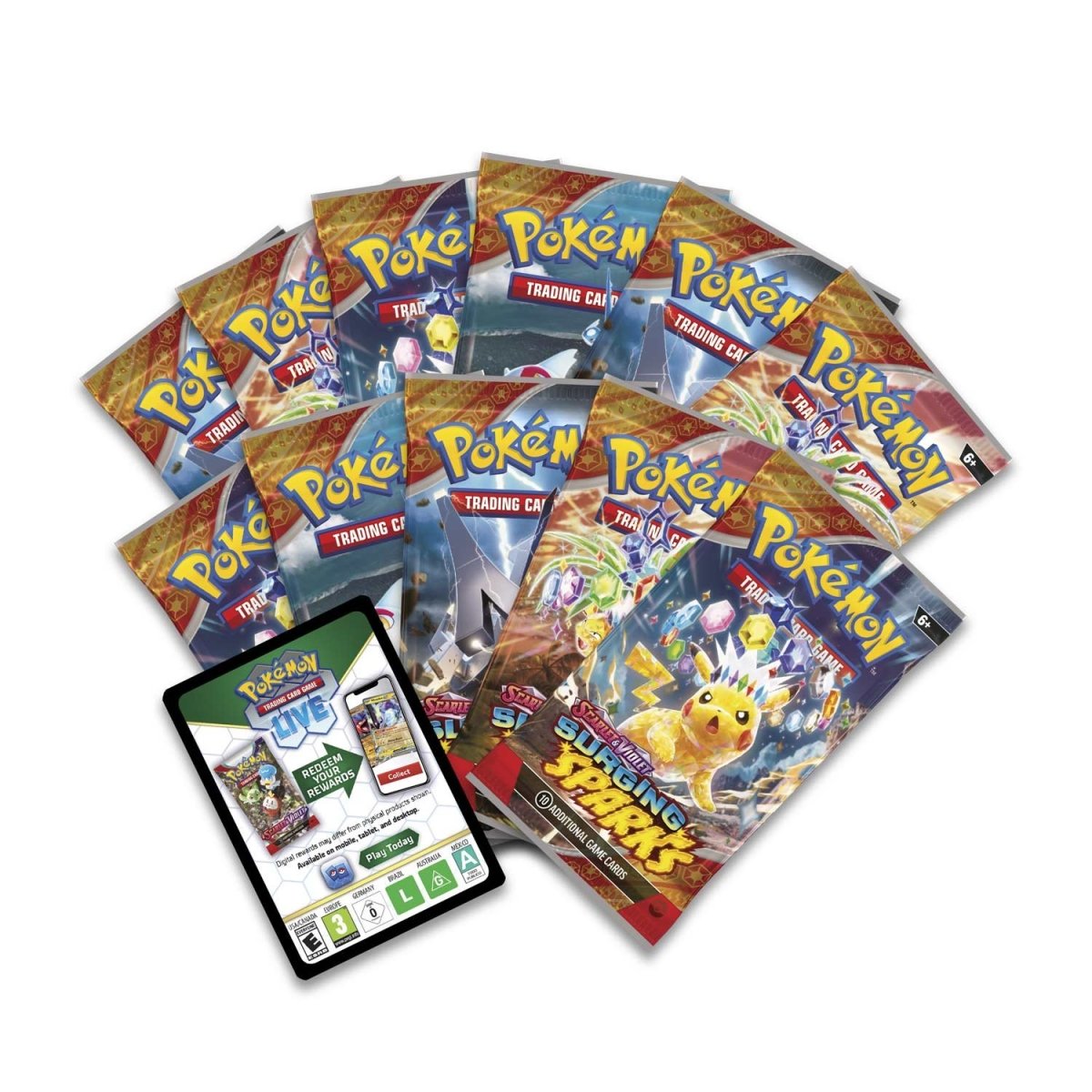 Pokémon TCG: Scarlet & Violet-Surging Sparks Pokémon Center Elite ...