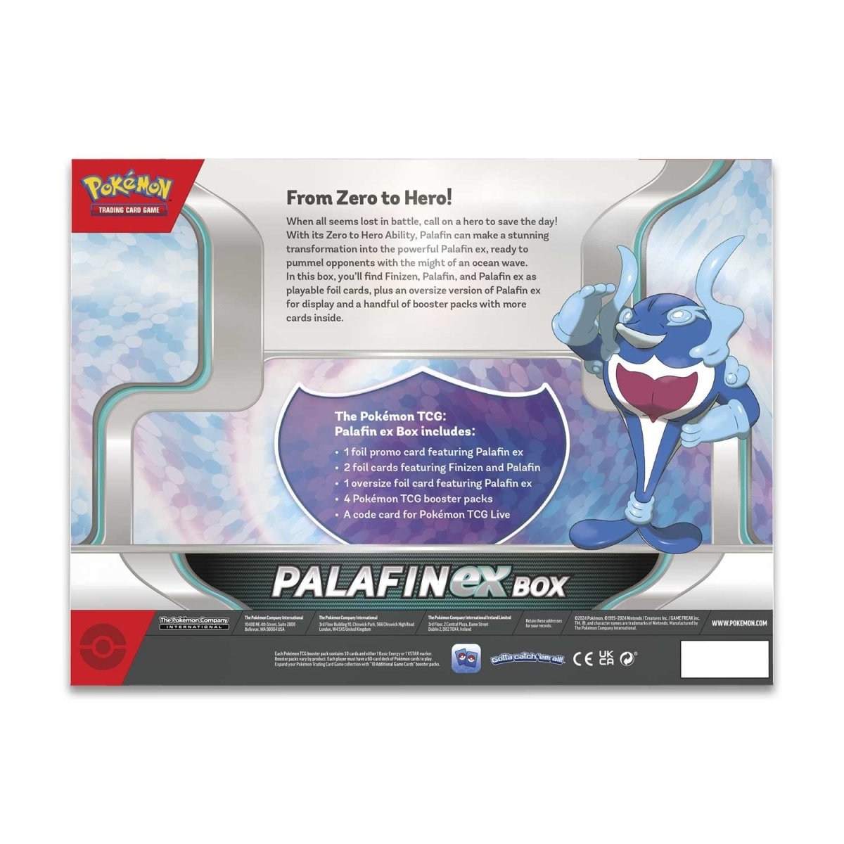 Pokémon TCG: Palafin ex Box | Pokémon Center UK Official Site