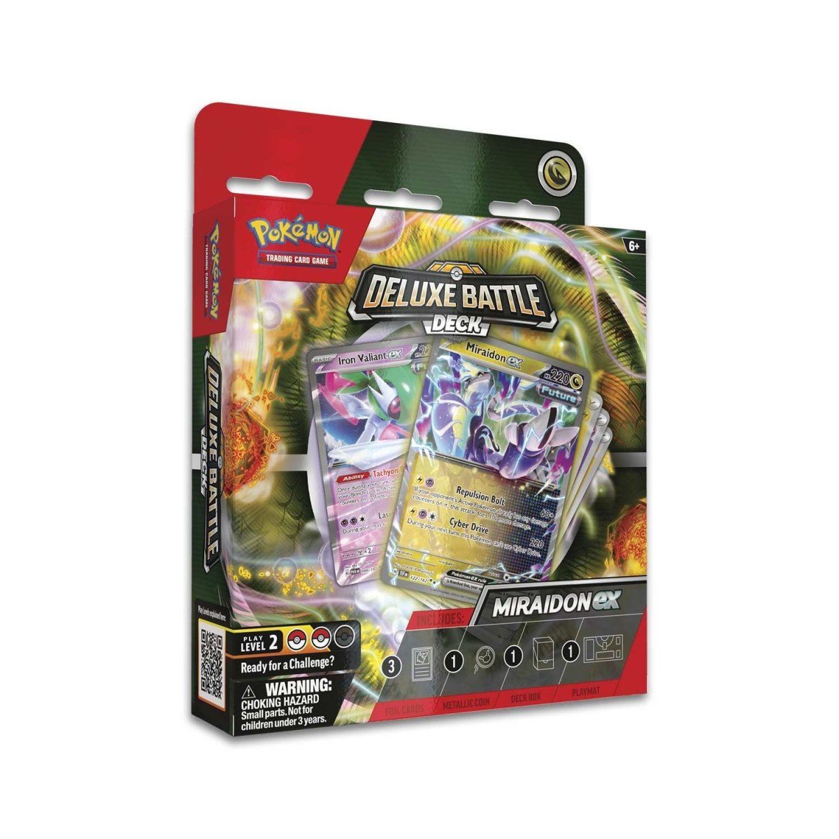 Pokémon TCG: Miraidon ex Deluxe Battle Deck | Pokémon Center UK ...