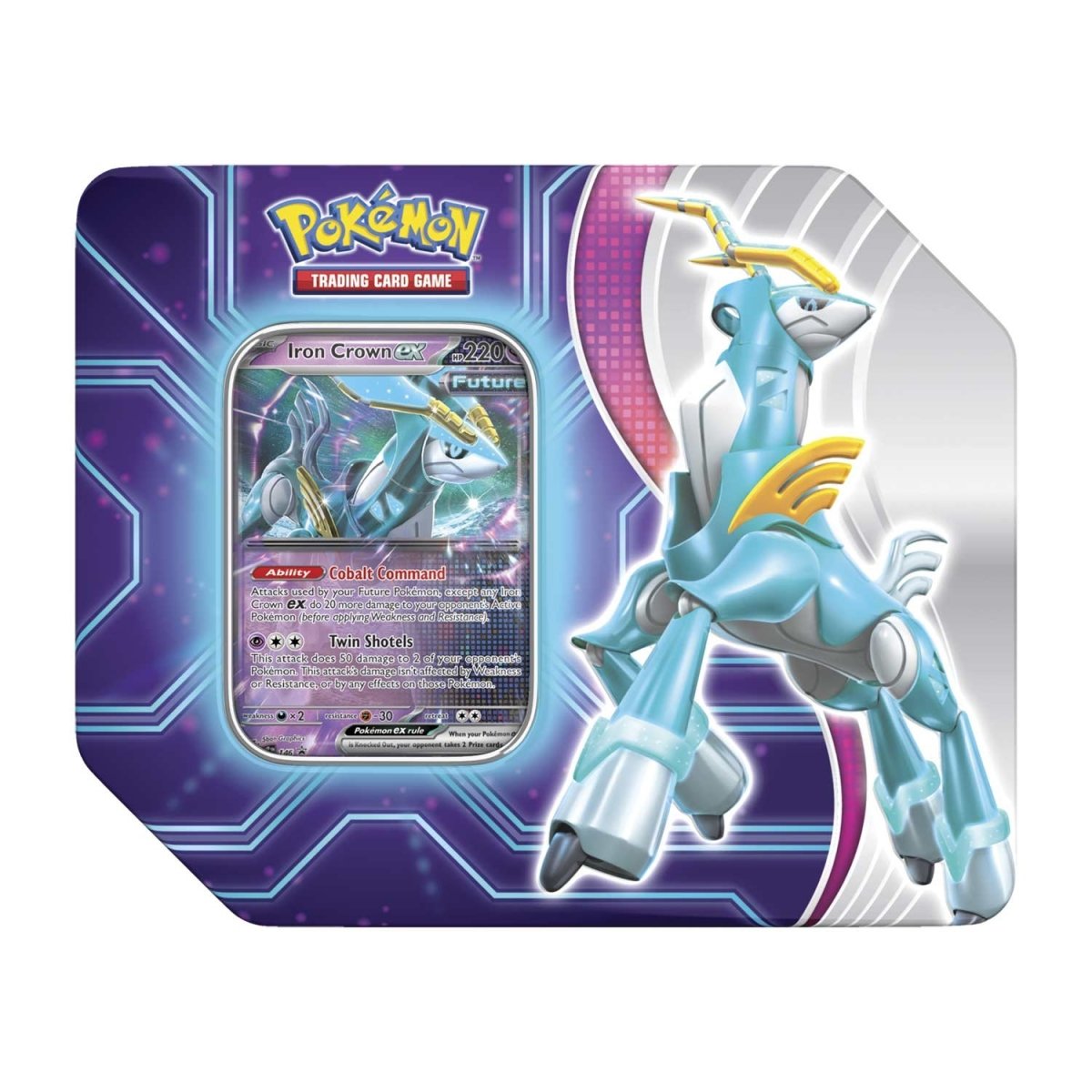 Pokemon card tin on sale x2