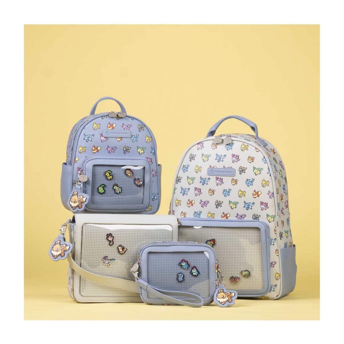 Eevee Evolutions Pokémon Pixel Pin Collector Mini Backpack | Pokémon ...