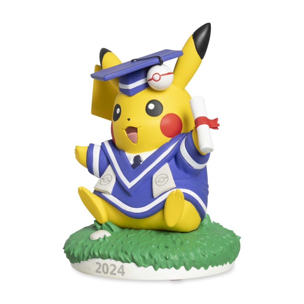 Graduation Pikachu & Eevee 2024: Pikachu Figure | Pokémon Center ...