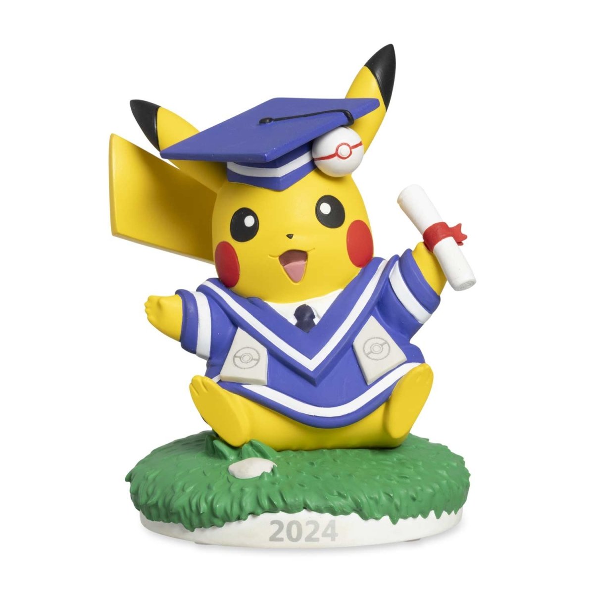 Graduation Pikachu & Eevee 2024: Pikachu Figure | Pokémon Center ...