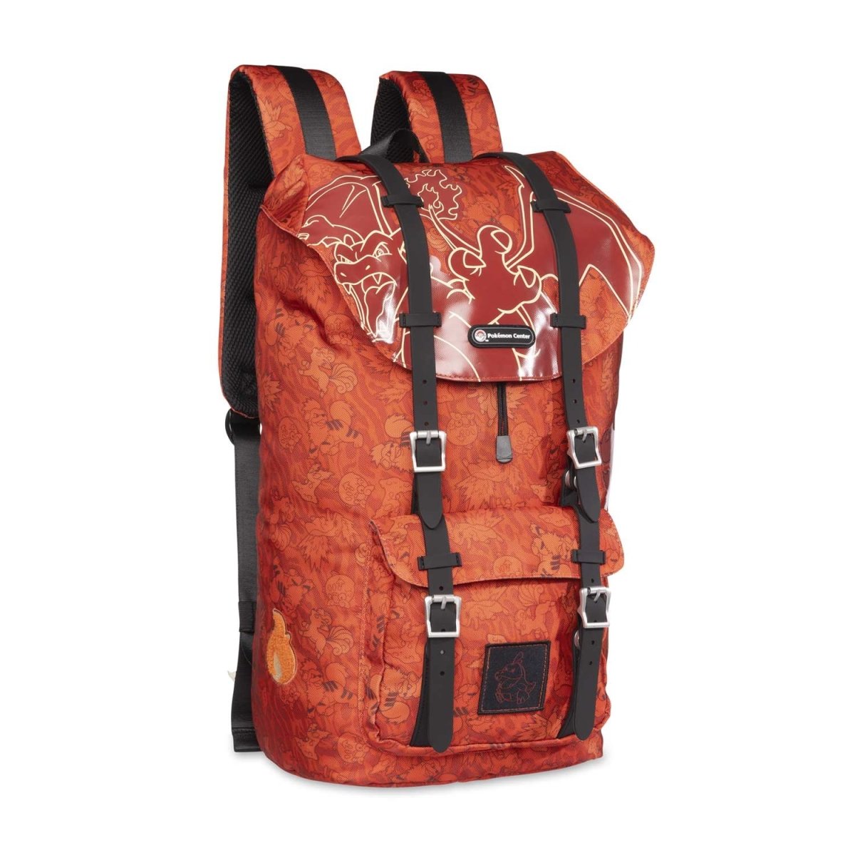 Fire Forms Pokemon Fundamentals Fold Over Backpack Pokemon Center Official Site