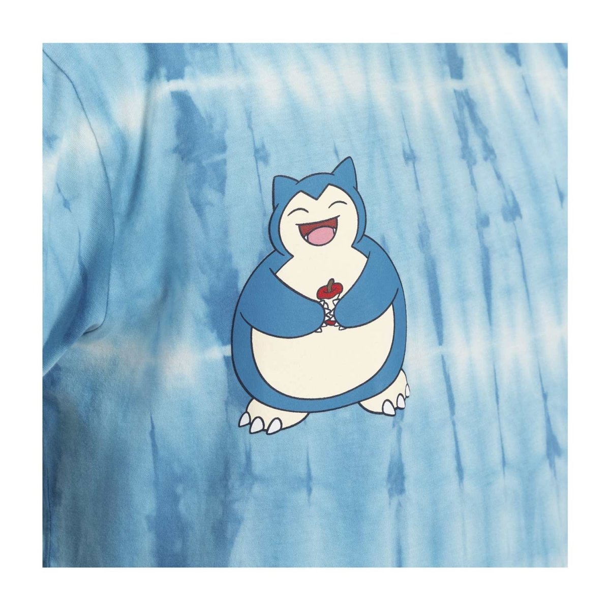 Snorlax Blue Tie-Dye Relaxed Fit Crew Neck T-Shirt - Adult | Pokémon ...