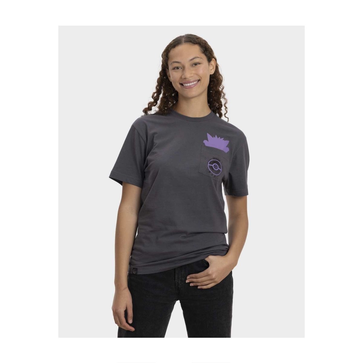 Gengar Peek-a-Pokémon Pocket T-Shirt - Adult | Pokémon Center UK ...