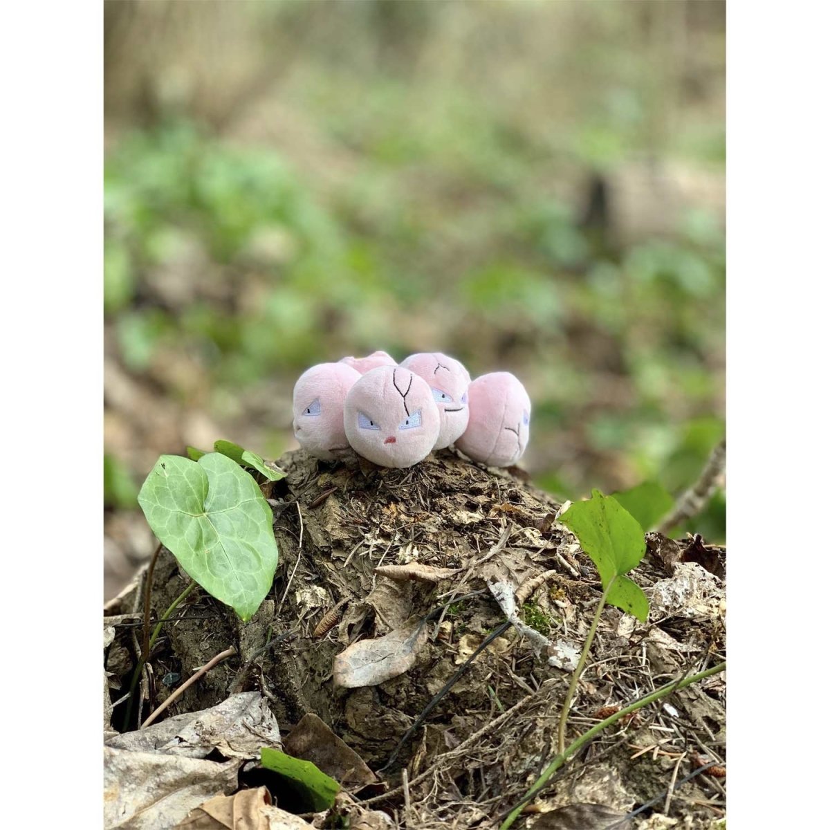 Exeggcute Sitting Cuties Plush 5 In. Pokemon Center Official Site