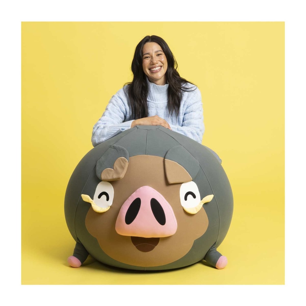 Pokémon × Yogibo: Lechonk Pod X Bean Bag Chair | Pokémon Center ...