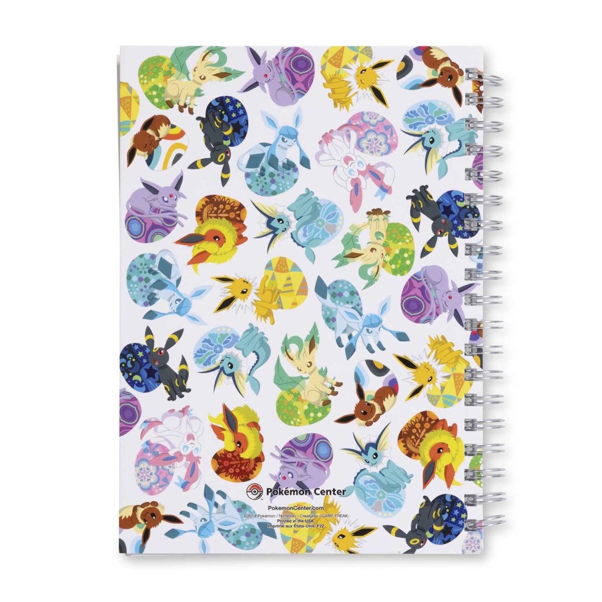 Eevee Spiral Bound Notebook Journal Diary Pokemon Eevee Cute Notebook