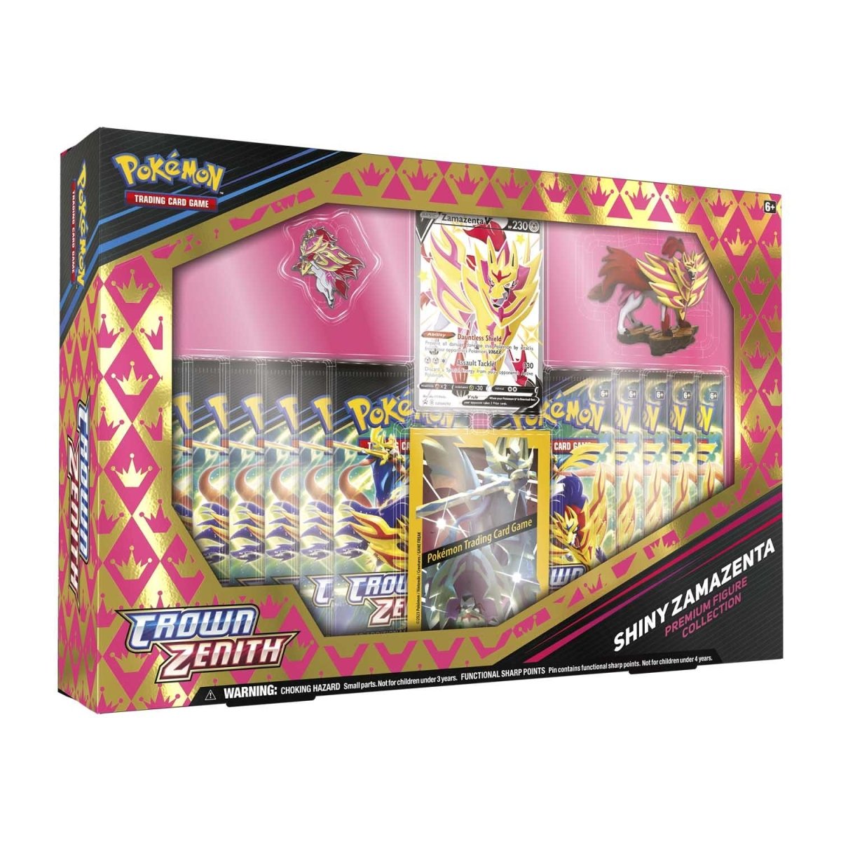 Pokémon TCG: Crown Zenith Premium Figure Collection (Shiny Zamazenta ...