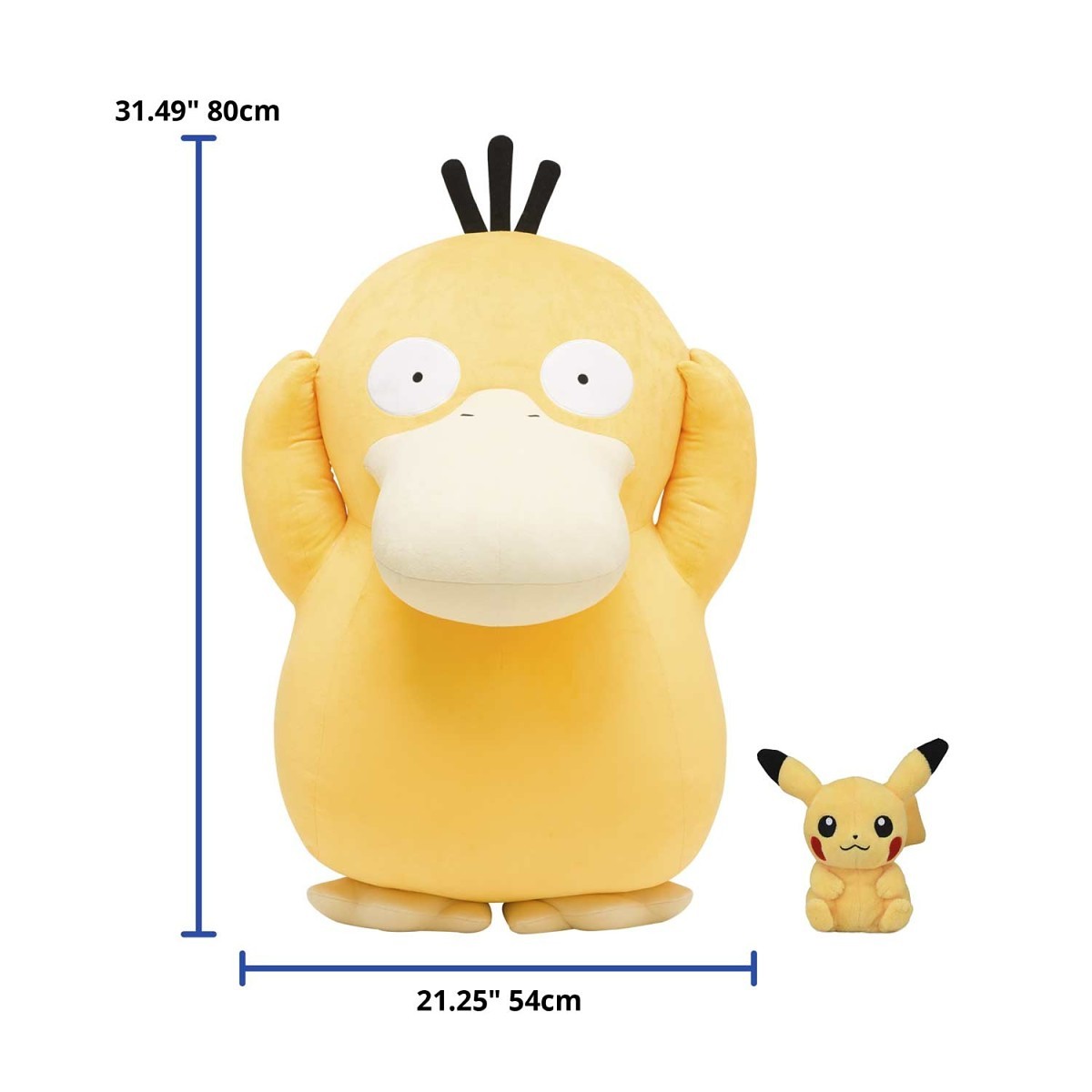 Psyduck Poke Plush 31 In. Pokemon Center UK Official Site