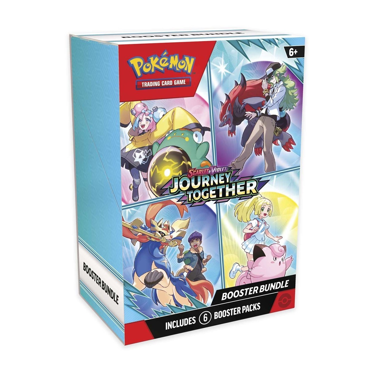 Pokémon TCG: Scarlet & Violet-Journey Together Booster Bundle (6 Packs ...