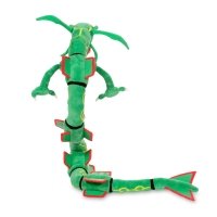 Pokemon Center Shiny Black Rayquaza Posable 29” Plush