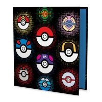 Poké Ball Pattern D-Ring Binder - 1 In. | Pokémon Center Official Site