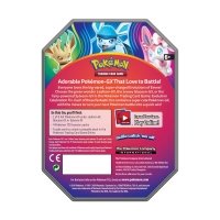 Pokemon TCG- Evolution store Celebration Tin Leafeon Gx