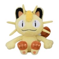 Meowth Sitting Cuties Plush 5 In. Pokemon Center UK Official Site