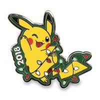 Pikachu & Eevee Pokémon Holiday 2019 Pins & Greeting Card