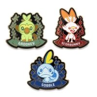 Alola & Galar First Partner with Pikachu & Eevee Lanyard & Mini Pokémon  Pins (8-Pack)