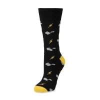 Pikachu Classics Silhouette Gray Dress Socks (One Size-Adult)