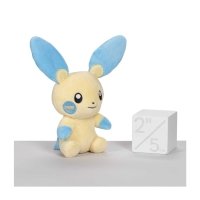 Minun Sitting Cuties Plush 6 In. Pok mon Center UK Official Site