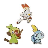 Alola & Galar First Partner with Pikachu & Eevee Lanyard & Mini Pokémon  Pins (8-Pack)