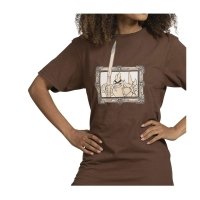 Sirfetch'd Portrait Brown Relaxed Fit Crew Neck T-Shirt - Adult