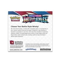 Pokemon TCG: Sword & Shield - Battle Styles :: 4 Booster Packs - All Types  - Bra 820650808180