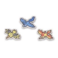 [Pokemon] Frozen - Galar Articuno Team Mystic Legendary Bird Enamel Pin